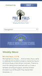 Mobile Screenshot of millfalls.org